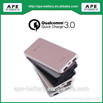 Quick charge 3.0 power bank 8000mAh